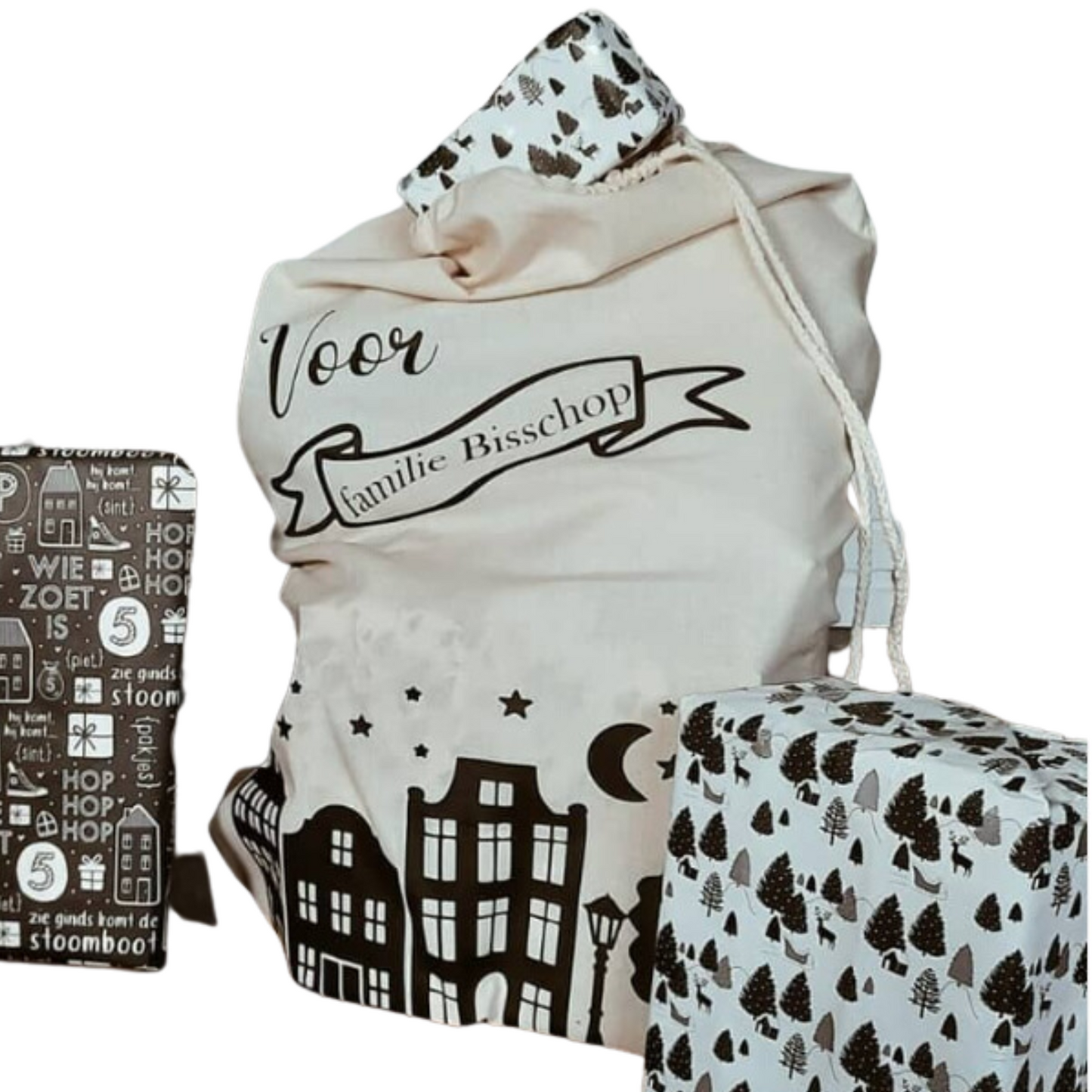 Cadeautjeszak met familienaam