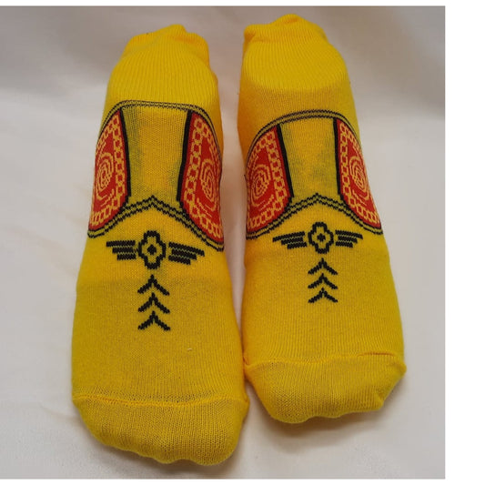 gele klompen sokken boeren